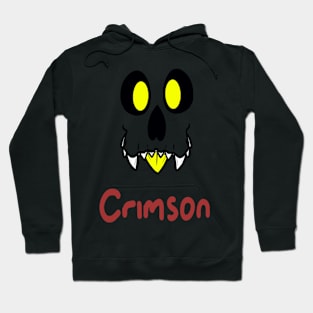 Crimson Face Hoodie